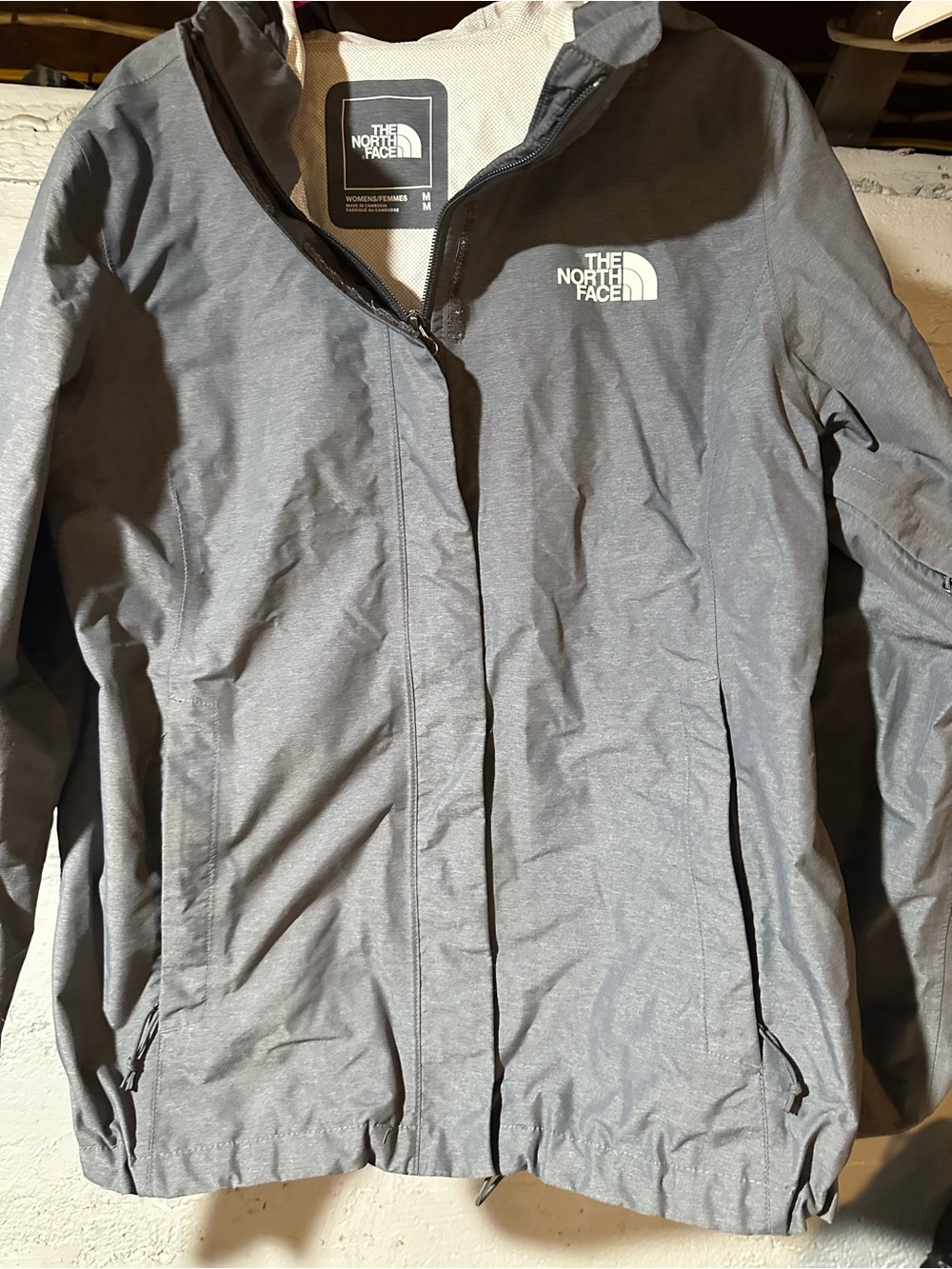 The North Face Women's Gray Waterproof Jacket